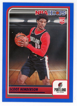 Scoot Henderson 2023-24 Panini Hoops Blue #232