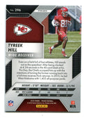 Tyreek Hill 2016 Panini Prizm Silver Prizm Rookie#296 Card