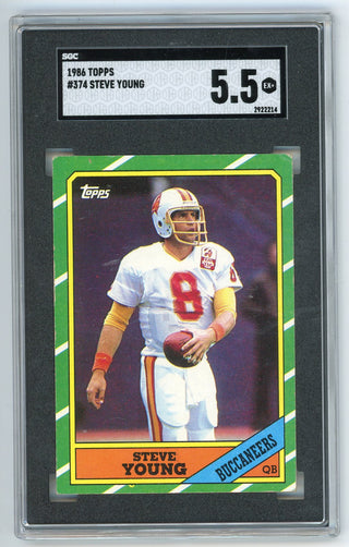 Steve Young 1986 Topps #374 SGC 5.5