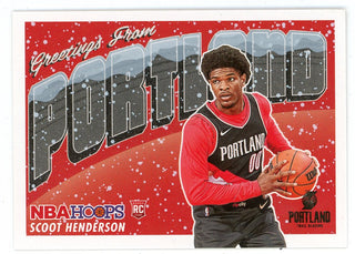 Scoot Henderson 2023-24 Panini Hoops #3