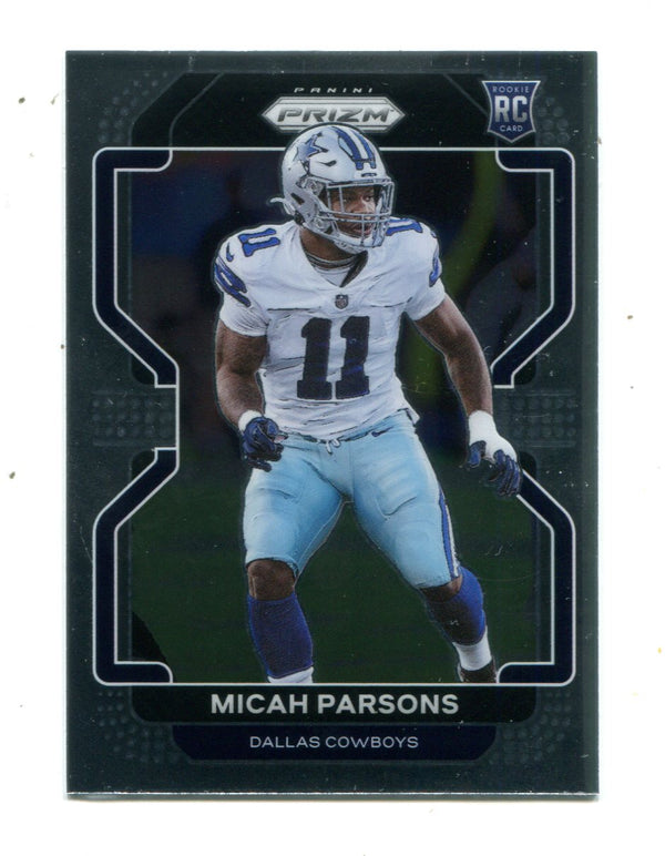 Micah Parsons 2021 Panini Prizm Rookie Card #382