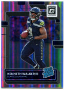 Kenneth Walker III Panini Donruss Optic Rated Rookie 2022