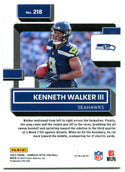 Kenneth Walker III Panini Donruss Optic Rated Rookie 2022