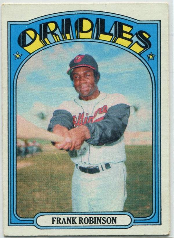 Frank Robinson 1972 Topps Card #100