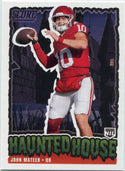 John Mateer 2026 Panini Score A Treat Haunted House RC #238