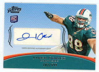 Jared Odrick Autographed 2010 Topps Prime Rookie Card #PAR-JO