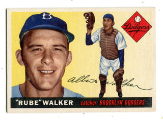 Rube Walker 1955 Topps #108 Card