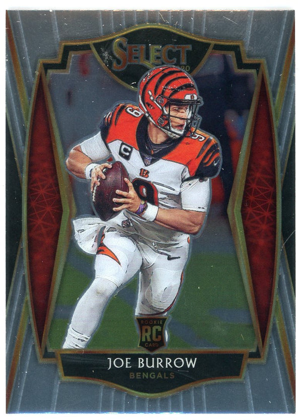 Joe Burrow 2020 Panini Select Premier Level Rookie Card #146