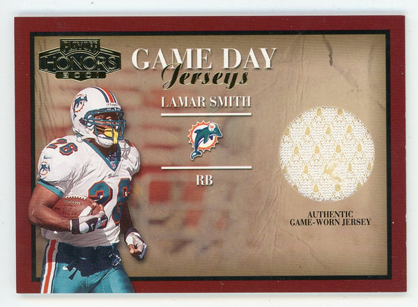 Lamar Smith 2001 Playoff Honors Patch Relic #GD-46