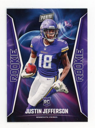 Justin Jefferson 2020 Panini Rookie #63 Card