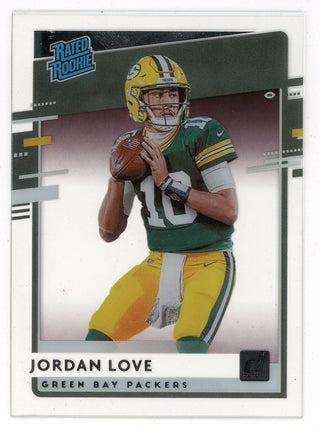 2020 Panini Legacy #169 Jordan Love Rookie Utah State Aggies NFL Football  Trading Card