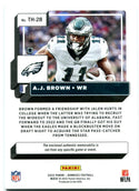 A.J. Brown Panini Donruss Threads 2022