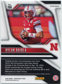 Dylan Raiola 2025 Panini Prizm Draft Picks Rated Prospect Purple Wave Prizm RC #158