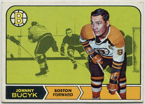 Johnny Bucyk 1968 - 1969 Topps Card #5
