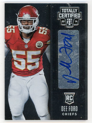 Dee Ford 2014 Panini Totally Certified Autographed #128 Card