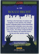 Rocco Becht 2026 Panini Score A Treat RC #146