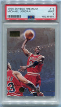 Michael Jordan 1996 Skybox Premium Card #16 PSA Graded 9