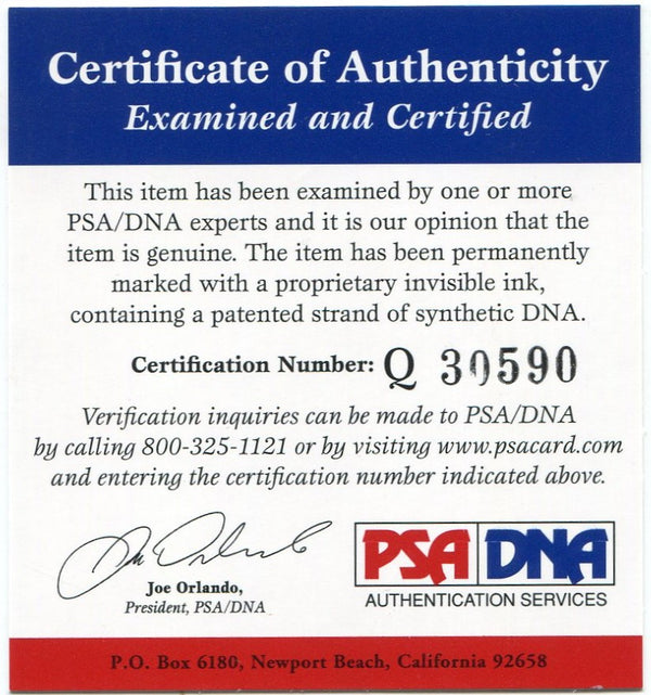 Helio Castroneves Autographed 8x10 Photo Card (PSA)