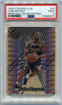 Kobe Bryant 1996 Stadium Club Members Only 55 W/Coating RC #52 PSA Graded 9