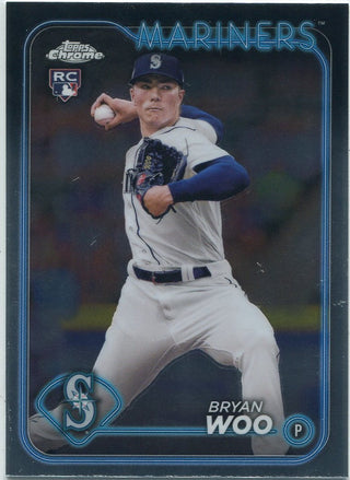 Bryan Woo 2024 Topps Chrome RC #172