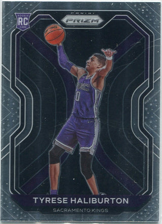 Tyrese Haliburton 2020 - 2021 Panini Prizm RC #262
