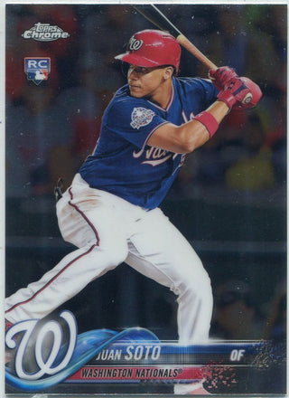 Juan Soto 2018 Topps Update Chrome RC #HMT55