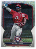 Elijah Green 2023 Topps Bowman Chrome #BCP-214