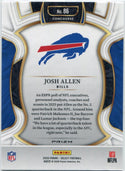 Josh Allen 2025 Panini Select Concourse Pink Shock Prizm Card #86