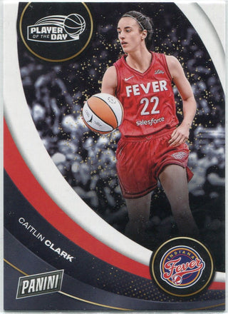 Caitlin Clark 2025 Panini WNBA Player Of The Day Card #1