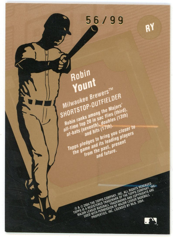 Robin Yount 2004 Topps Bat Relic #RY