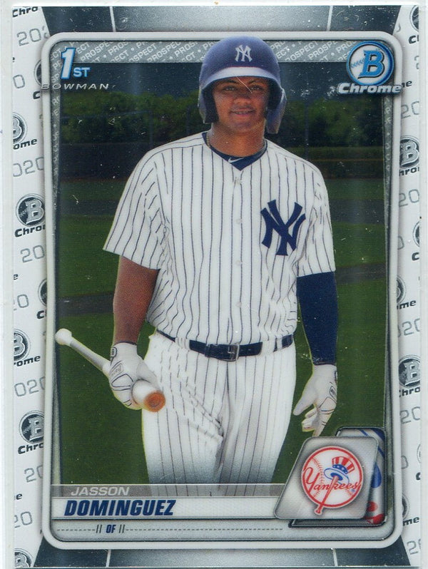 Jasson Dominguez 2020 Bowman Chrome Prospects RC #BCP-8