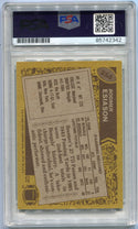 Boomer Esiason 1986 Topps Autographed W/Inscription Card #255 PSA/DNA Certified Graded 10