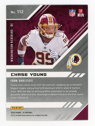 Chase Young 2020 Panini XR #112 Card