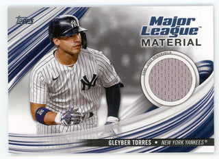 Gleyber Torres 2023 Topps Major League Material #MLM-GT Card