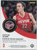 Caitlin Clark 2025 Panini WNBA Player Of The Day Card #1