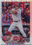 Spencer Steer 2023 Topps Chrome Logofractor RC #146