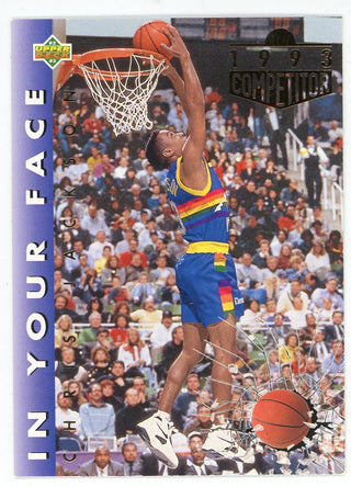 Chris Jackson 1992 Upper Deck In Your Face #449
