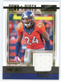 Champ Bailey 2021 Panini Playbook Down & Dirty Patch Relic Card #DND-CBA