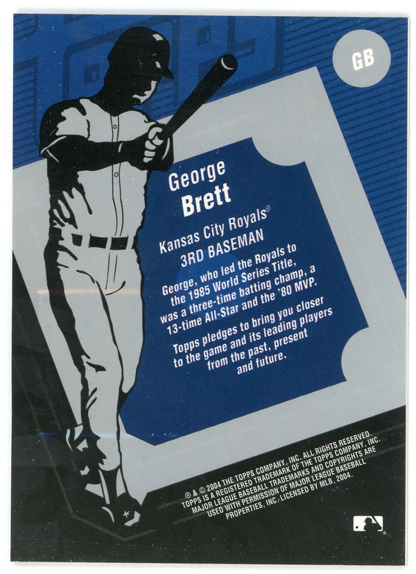 George Brett 2004 Topps Patch Relic #GB