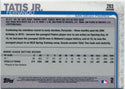 Fernando Tatis JR. 2019 Topps Chrome RC #203