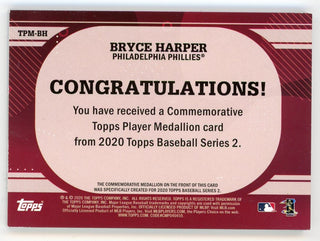Bryce Harper 2020 Topps Commemorative Coin #TPM-BH Card