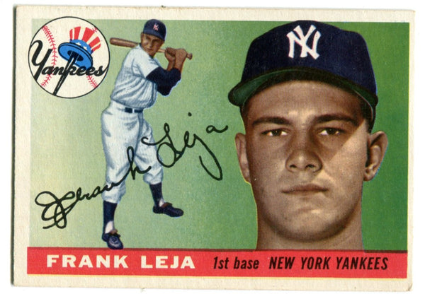 Frank Leja 1955 Topps #177 Card