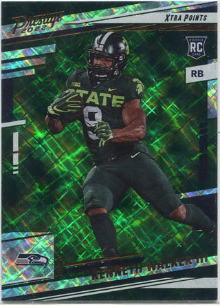 Kenneth Walker III 2022 Panini Prestige Xtra Points Diamond Parallel RC #314