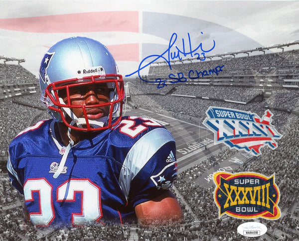 Antwan Harris "SB 36 Champs" Autographed 8x10 Photo (JSA)