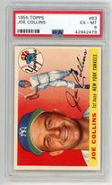 Joe Collins 1955 Topps #63 PSA 6