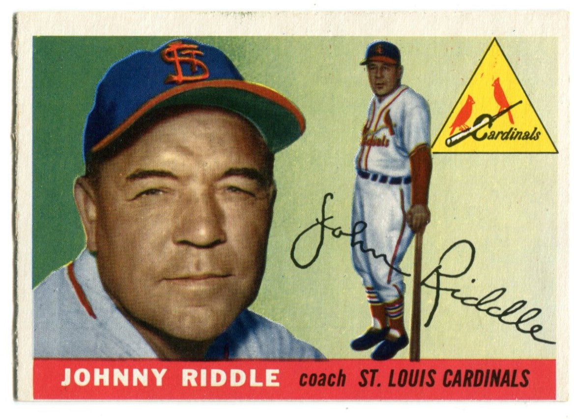 Johnny Riddle 1955 Topps #98 Card | Hollywood Collectibles