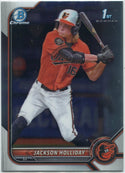 Jackson Holliday 2022 Bowman Draft Chrome RC #BDC-168