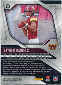 Jayden Daniels 2024 Panini Prizm Silver Prizm RC #347