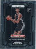 Victor Wembanyama 2023 - 2024 Panini Prizm Monopoly RC #81