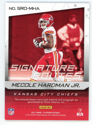 Mecole Hardman Jr 2019 Absolute Jersey Rookie Materials Relic